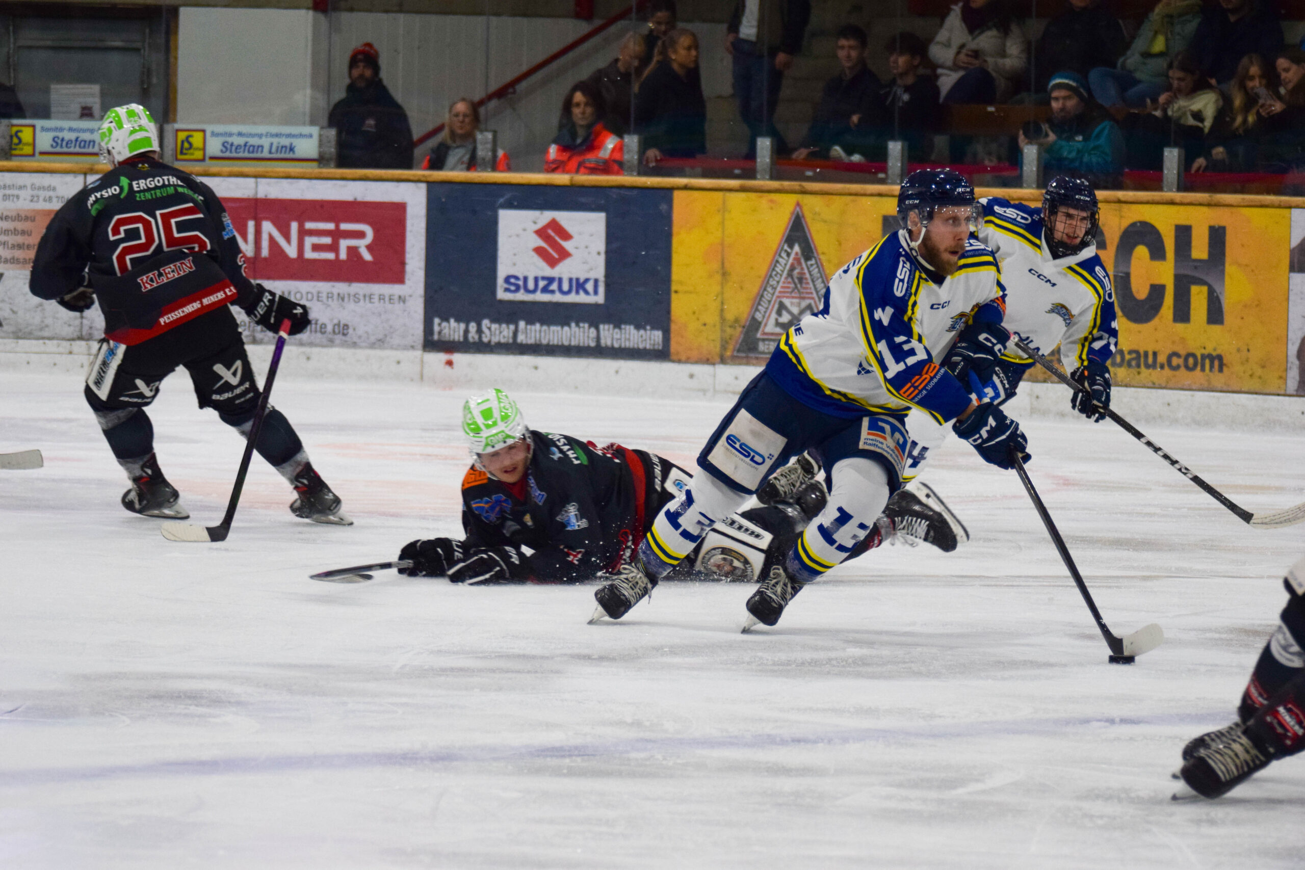 Jakub Sramek war die Vorbereitung über verletzt. Gegen Geretsried und Landsberg will er weitere Schritte auf dem Weg zu seiner Form gehen.